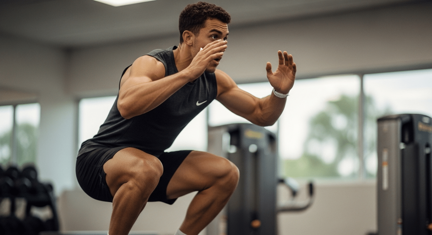 Jump squats : l’exercice explosif pour des jambes puissantes et un cardio d’acier