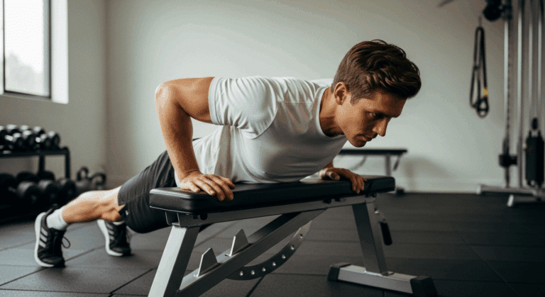 Pompes inclinées : technique, erreurs et progression pour tous les niveaux