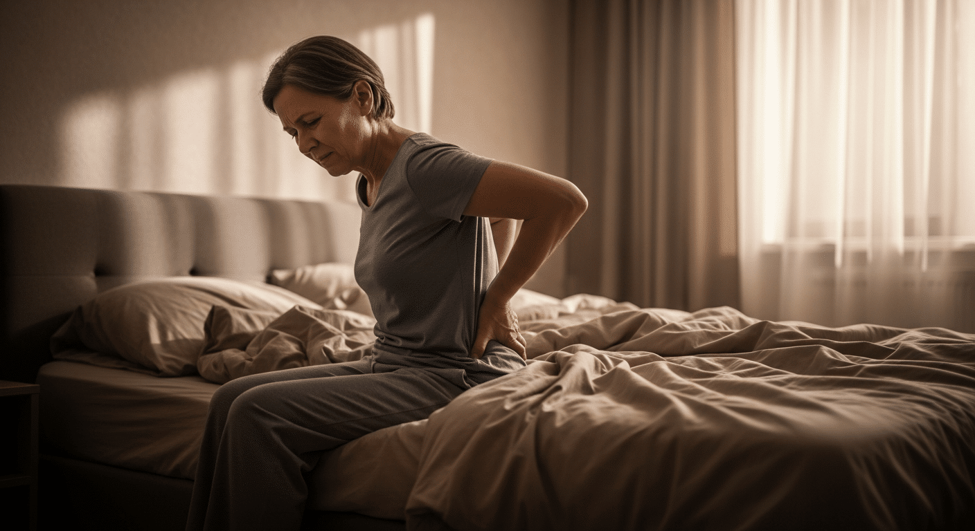 Mal de dos au réveil : erreurs du quotidien et exercices pour aller mieux