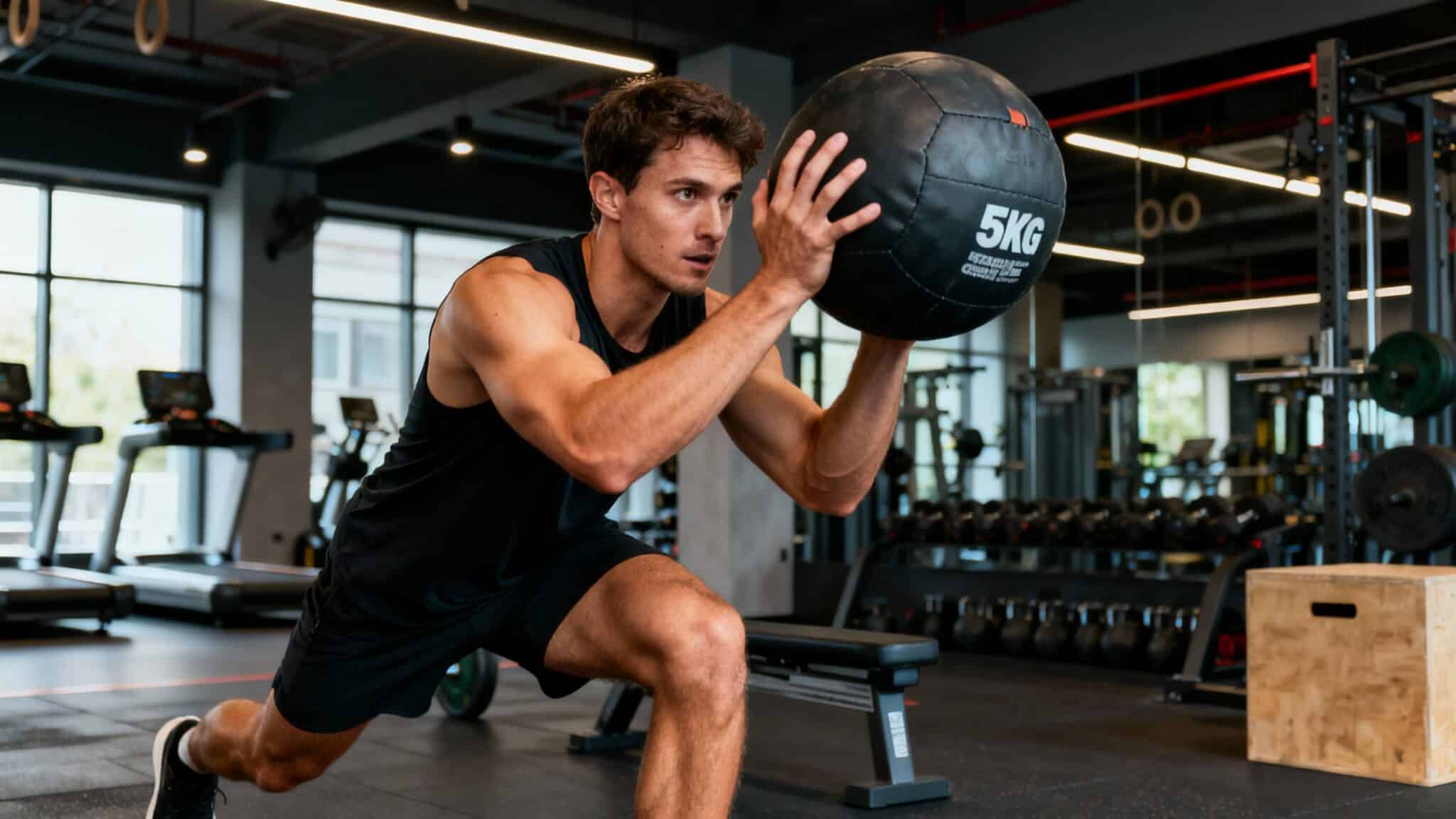 Les meilleurs exercices et conseils pour bien utiliser une medecine ball 5kg